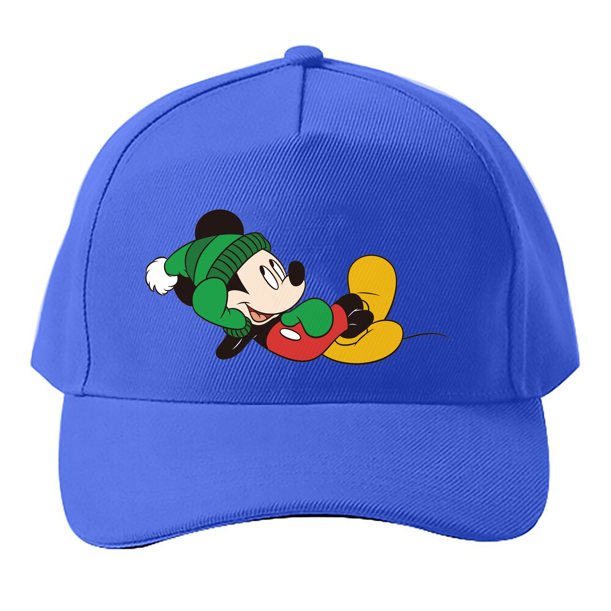 （画像用） ミッキーマウス Mickey Mouse ベースボールキャップ 綿100％ 男女兼用 帽子 スポーツ